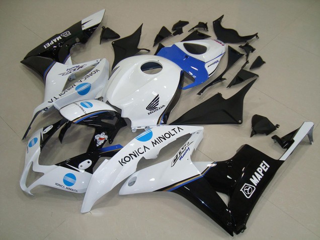 Compra Carenados Moto Honda CBR600RR 2007-2008 - Blanco Azul Negro Brillante Konica Minolta