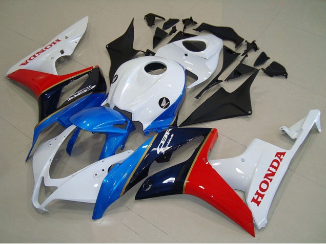 Compra Carenado Moto Honda CBR600RR 2007-2008 - Blanco Azul Rojo Negro Brillante