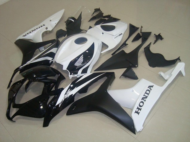 Compra Carenados Moto Honda CBR600RR 2007-2008 - Blanco Negro Brillante Negro Mate
