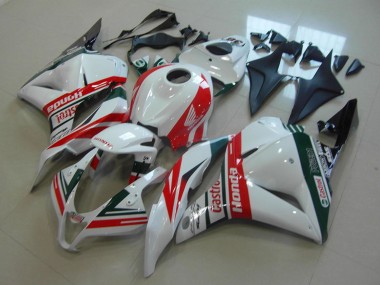 Compra Carenados Moto Honda CBR600RR 2009-2012 - Blanco Rojo Verde Castrol