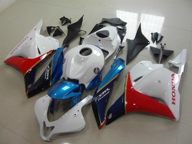 Compra Carenado Moto Honda CBR600RR 2009-2012 - Blanco Azul Rojo Negro Brillante