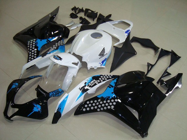 Compra Kits Carenados Moto Honda CBR600RR 2009-2012 - Blanco Azul Negro Brillante