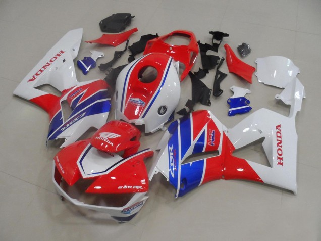 Compra Carenados Moto Honda CBR600RR 2013-2023 - Blanco Rojo Azul TT Legends