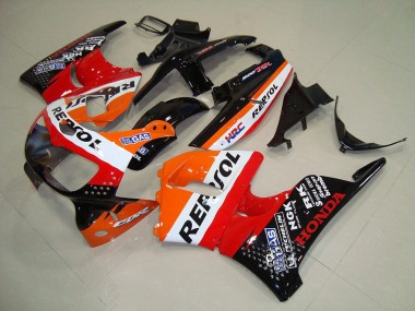 Compra Carenados Moto Honda CBR900RR 893 1994-1995 - Naranja Blanco Rojo Negro Brillante HRC Repsol