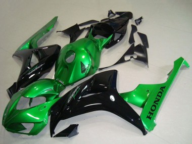 Compra Carenados Moto Honda CBR1000RR 2006-2007 - Verde Negro Brillante