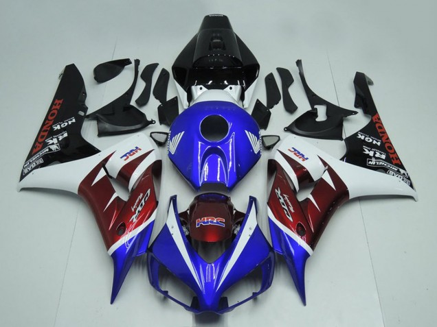 Compra Carenados Moto Honda CBR1000RR 2006-2007 - Blanco Burgundy Azul Negro Brillante