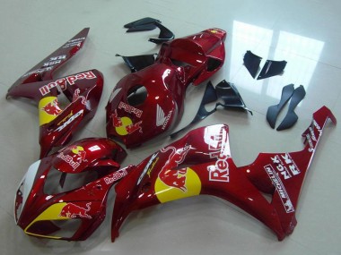 Compra Carenados Moto Honda CBR1000RR 2006-2007 - Rojo Amarillo Blanco Rojo Bull