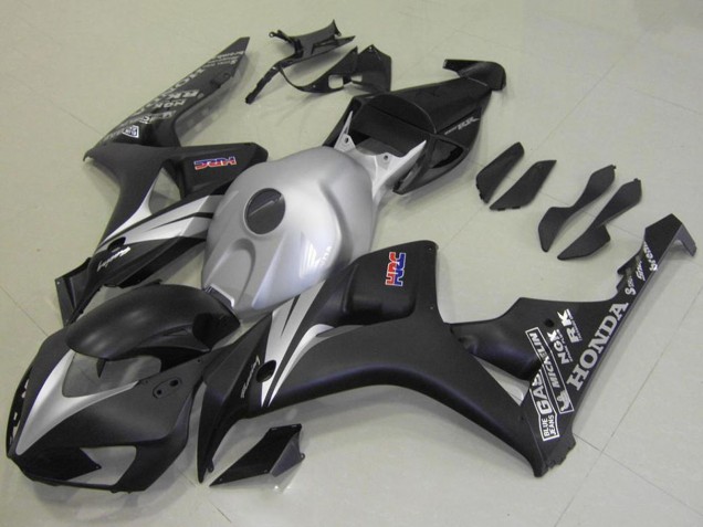 Compra Kits Carenado Moto Honda CBR1000RR 2006-2007 - Plata Negro Mate