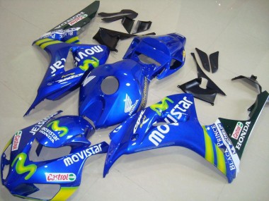 Compra Carenados Moto Honda CBR1000RR 2006-2007 - Azul Verde MoviStar Castrol