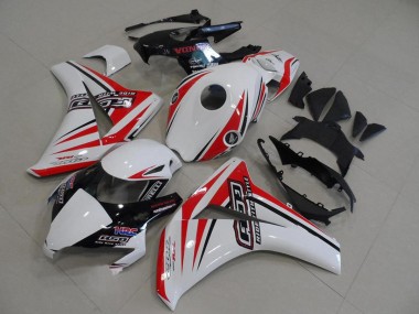 Compra Carenados Moto Honda CBR1000RR 2008-2011 - Blanco Rojo Negro Brillante HRC