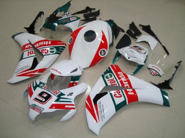Compra Carenados Moto Honda CBR1000RR 2008-2011 - Blanco Rojo Verde Oscuro Castrol No 9