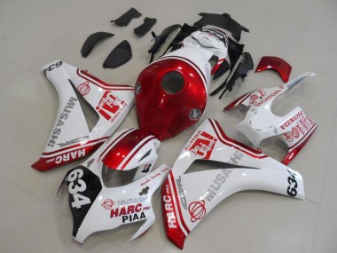 Compra Carenados Moto Honda CBR1000RR 2008-2011 - Blanco Rojo Negro HARC Pro PIAA 634