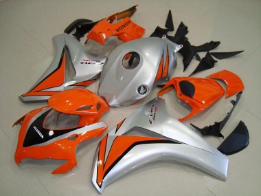 Compra Carenados Moto Honda CBR1000RR 2008-2011 - Plata Naranja Negro Brillante