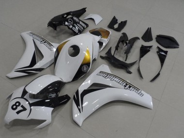Compra Carenados Moto Honda CBR1000RR 2008-2011 - Blanco Oro Negro Brillante 87