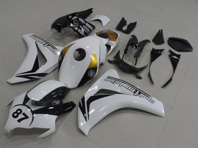 Compra Carenados Moto Honda CBR1000RR 2008-2011 - Blanco Oro Negro Brillante 87
