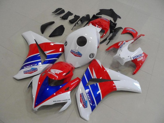 Compra Carenados Moto Honda CBR1000RR 2008-2011 - Blanco Rojo Azul TT Legends Motul