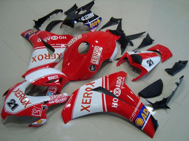 Compra Carenados Moto Honda CBR1000RR 2008-2011 - Blanco Rojo Xerox 21