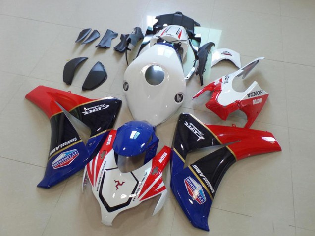 Compra Carenados Moto Honda CBR1000RR 2008-2011 - Blanco Rojo Azul Negro Brillante TT Legends