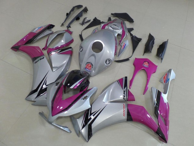 Compra Carenados Moto Honda CBR1000RR 2012-2016 - Plata Rosa Negro Brillante