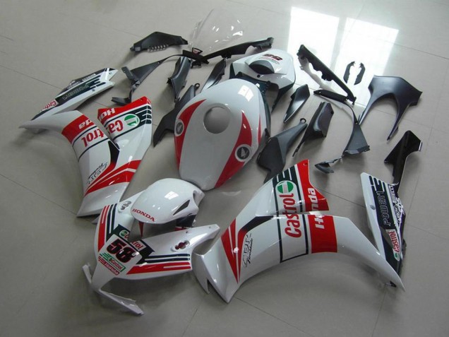 Compra Carenados Moto Honda CBR1000RR 2012-2016 - Blanco Rojo Verde Castrol