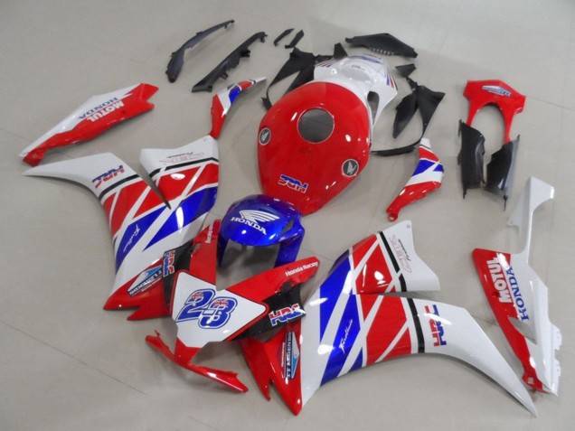 Compra Carenados Moto Honda CBR1000RR 2012-2016 - Blanco Rojo Azul HRC 23