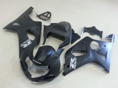 Compra Carenados Moto Suzuki GSXR 1000 2000-2002 - Negro Mate Plata Calcomanía