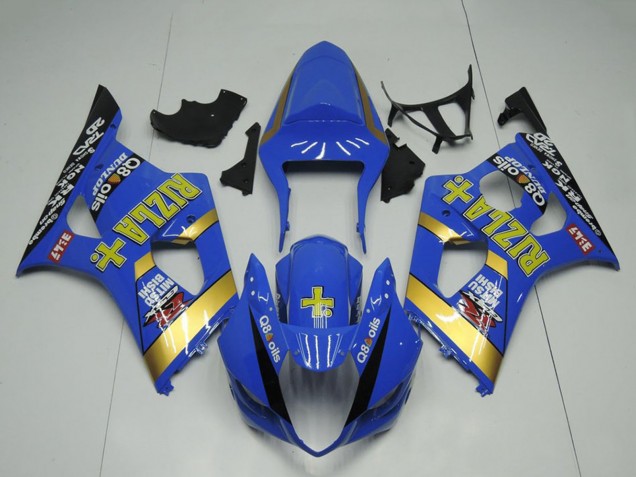 Compra Carenado Moto Suzuki GSXR 1000 2003-2004 - Azul Oro Negro Rizla