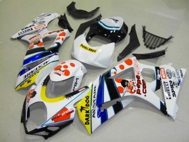 Compra Carenados Moto Suzuki GSXR 1000 2007-2008 - Blanco Rojo Amarillo Azul Negro Pepe Phone