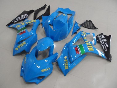 Compra Carenados Moto Suzuki GSXR 1000 2007-2008 - Azul Amarillo Negro Rizla Carrera