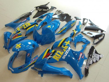 Compra Carenados Moto Suzuki GSXR 1000 2009-2016 - Azul Amarillo Rizla Hopper Motul