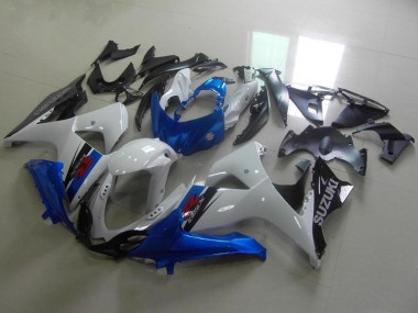 Compra Carenados Moto Suzuki GSXR 1000 2009-2016 - Blanco Azul Negro OEM Estilo