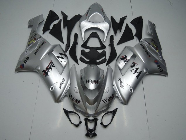 Compra Carenados Moto Kawasaki ZX6R 2007-2008 - Plata West