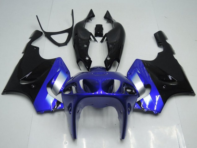 Compra Carenados Moto Kawasaki ZX7R 1996-2003 - Azul Plata Negro Brillante