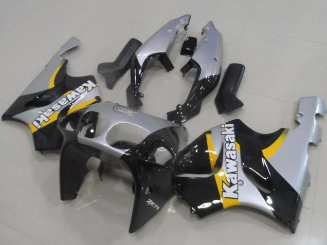 Compra Carenados Moto Kawasaki ZX7R 1996-2003 - Plata Negro Brillante Amarillo