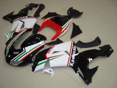 Compra Carenados Moto Kawasaki ZX10R 2006-2007 - Blanco Rojo Negro Verde