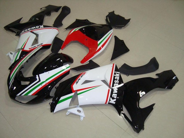 Compra Carenados Moto Kawasaki ZX10R 2006-2007 - Blanco Rojo Negro Verde