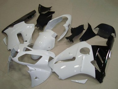 Compra Carenado Moto Kawasaki ZX12R 2002-2006 - Blanco Negro Brillante