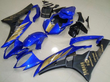 Compra Carenados Moto Yamaha YZF R6 2006-2007 - Azul Oro Negro Mate