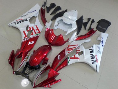 Compra Carenados Moto Yamaha YZF R6 2006-2007 - Blanco Rojo Fiat Yamalube