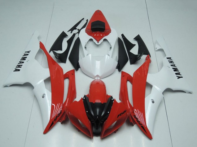 Compra Carenados Moto Yamaha YZF R6 2008-2016 - Blanco Rojo