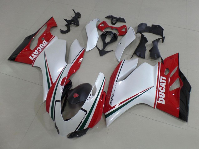 Compra Kits Carenado Moto Ducati 1199 2011-2014 - Blanco Rojo Negro Verde