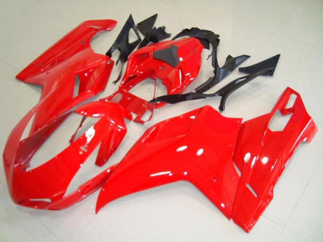 Compra Carenados Moto Ducati 848 1098 1198 2007-2014 - Rojo
