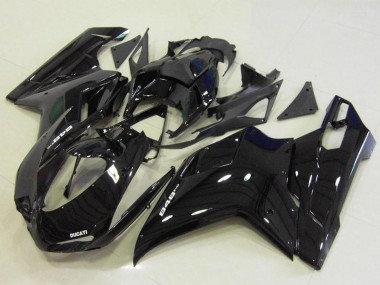 Compra Carenados Moto Ducati 848 2007-2014 - Negro Brillante