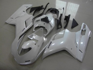 Compra Carenados Moto Ducati 1198 2007-2014 - Blanco Brillante