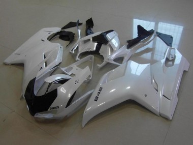 Compra Carenados Moto Ducati 848 2007-2014 - Blanco Brillante