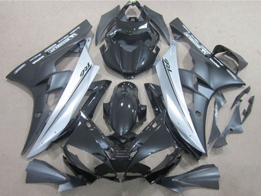 Compra Carenados Moto Yamaha YZF R6 2006-2007 - Negro Brillante Negro Mate Plata
