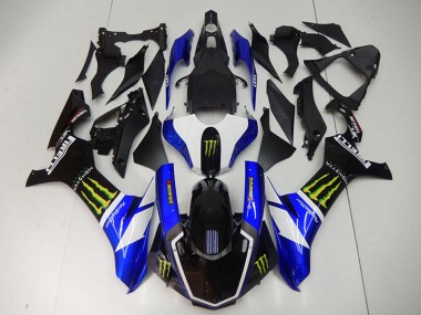 Compra Carenados Moto Yamaha YZF R1 2015-2019 - Azul Blanco Negro Brillante Verde Monstruo