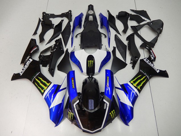 Compra Carenados Moto Yamaha YZF R1 2015-2019 - Azul Blanco Negro Brillante Verde Monstruo