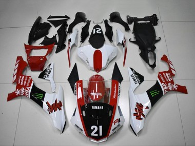 Compra Carenados Moto Yamaha YZF R1 2015-2019 - Blanco Rojo Negro Brillante Verde Monstruo Motul YSP
