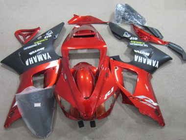 Compra Carenados Moto Yamaha YZF R1 1998-1999 - Rojo Negro Blanco Calcomanía